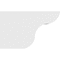 Ekena Millwork Standard Carmel Architectural Grade PVC Rafter Tail, 6"W X 10"H X 16"L RFTP06X10X16CAR - alternate 3